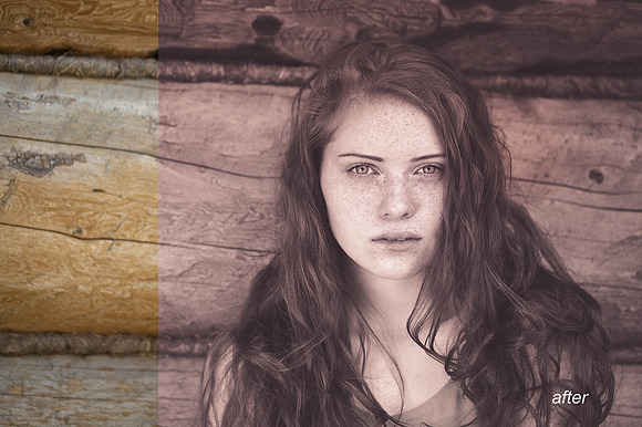 16 Faded Sepia Matte Portrait Preset in Add-Ons - product preview 2