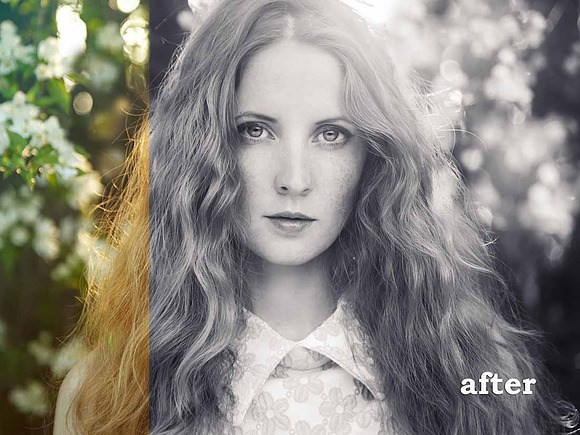32 B & W Portraiture Presets in Add-Ons - product preview 2