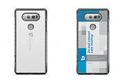 LG V20 2d IMD Phone Case Mockup