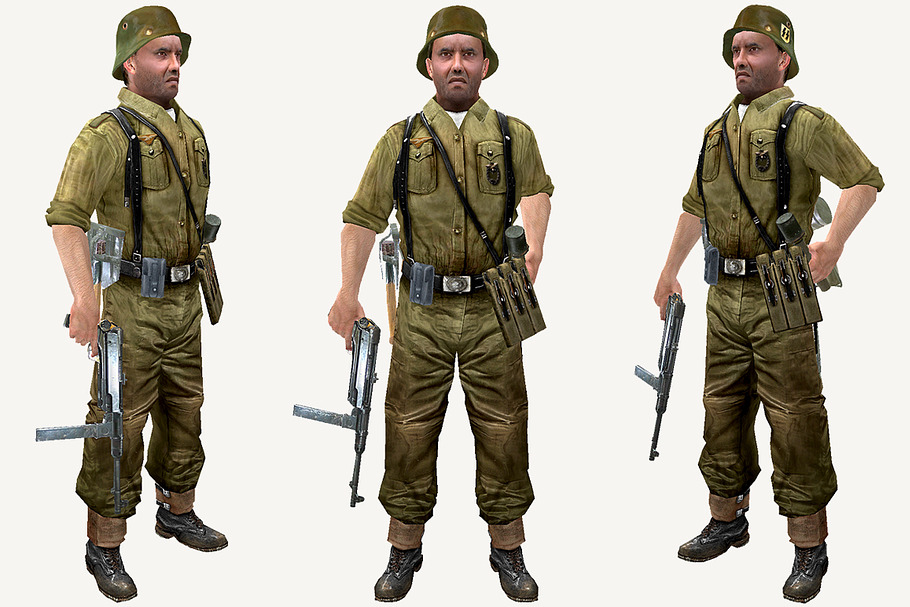 WWII German Soldier in People - product preview 8