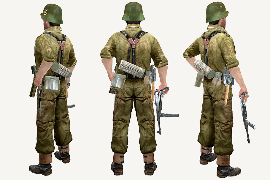 WWII German Soldier in People - product preview 1