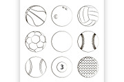 Sport Balls Set