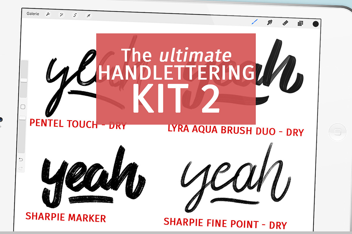 Handlettering Kit for everyday NO 2 in Photoshop Brushes - product preview 8
