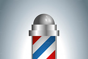 Barber shop pole