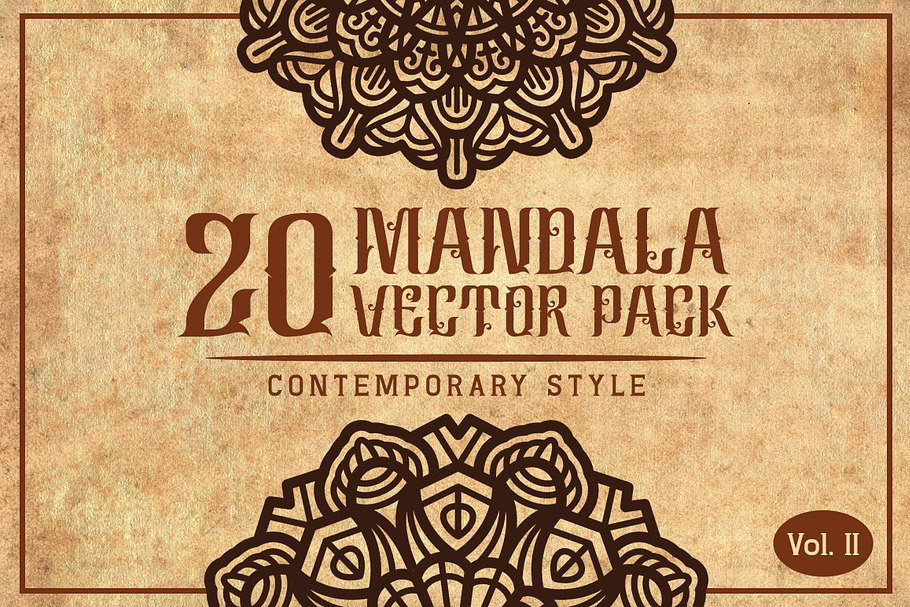 Mandala (Contemporary Style) Vol. II