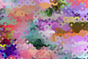 Colorful Seamless Tiling Pattern