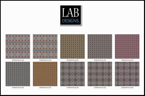 35 Spanish Woven Fabric Textures in Textures - product preview 2