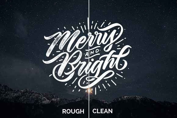 Merry Christmas 9 Photo Overlays in Illustrations - product preview 3