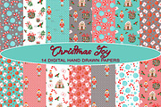 Christmas Background, Pattern, Paper