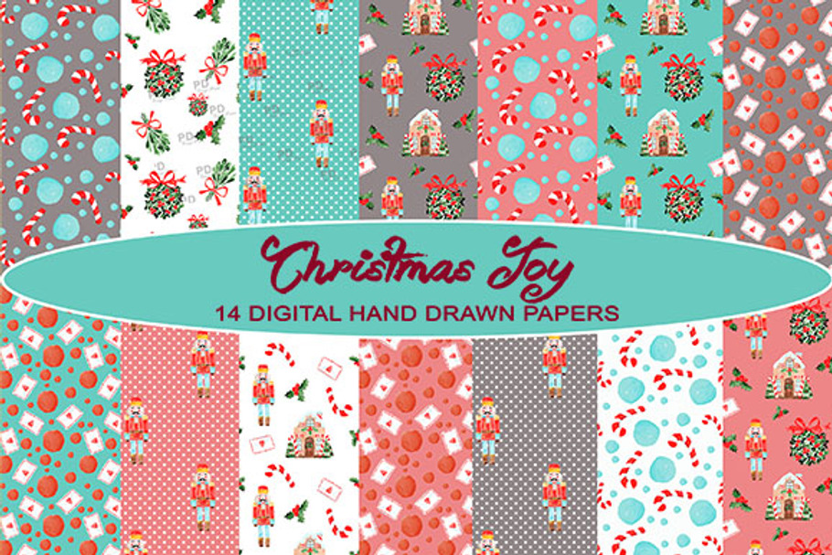 Christmas Background, Pattern, Paper