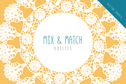 Doilies - Vector Mix & Match Set