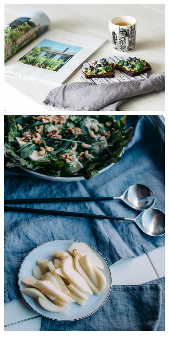Food photography Blue stock photos in Product Mockups - product preview 3