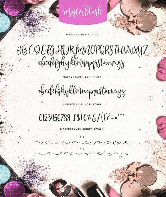 Masterblush Font in Christmas Fonts - product preview 8