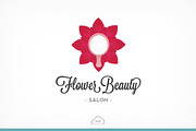 Flower Beauty Logo Template