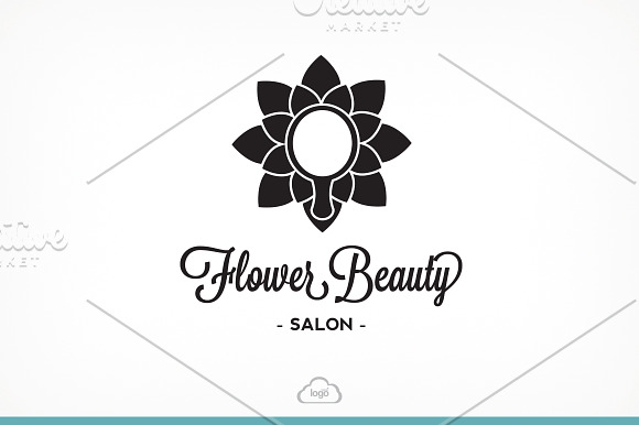 Flower Beauty Logo Template in Logo Templates - product preview 3