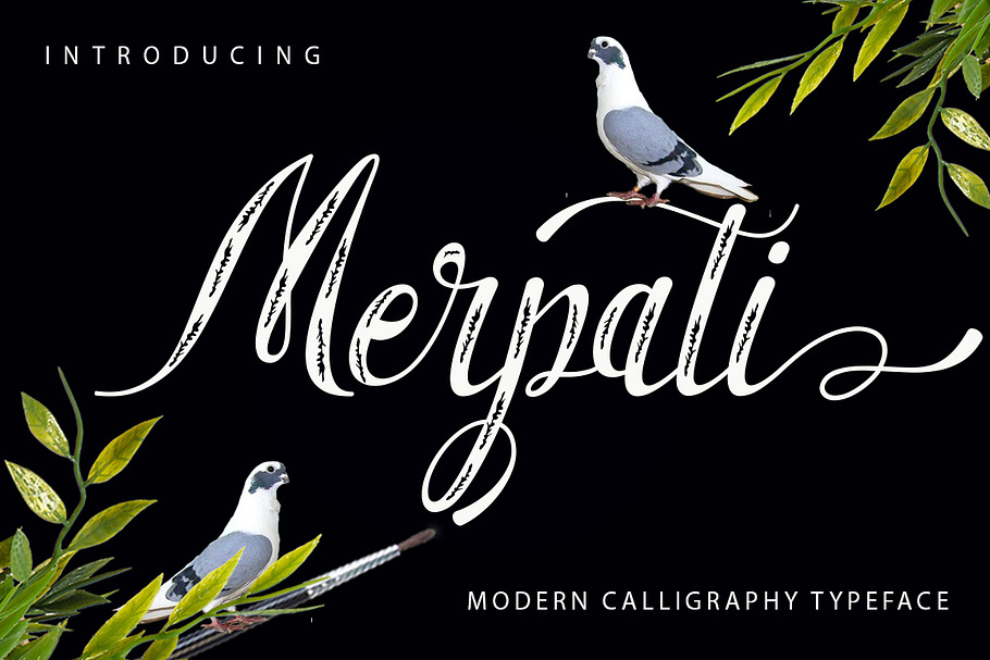 Merpati in Script Fonts - product preview 8