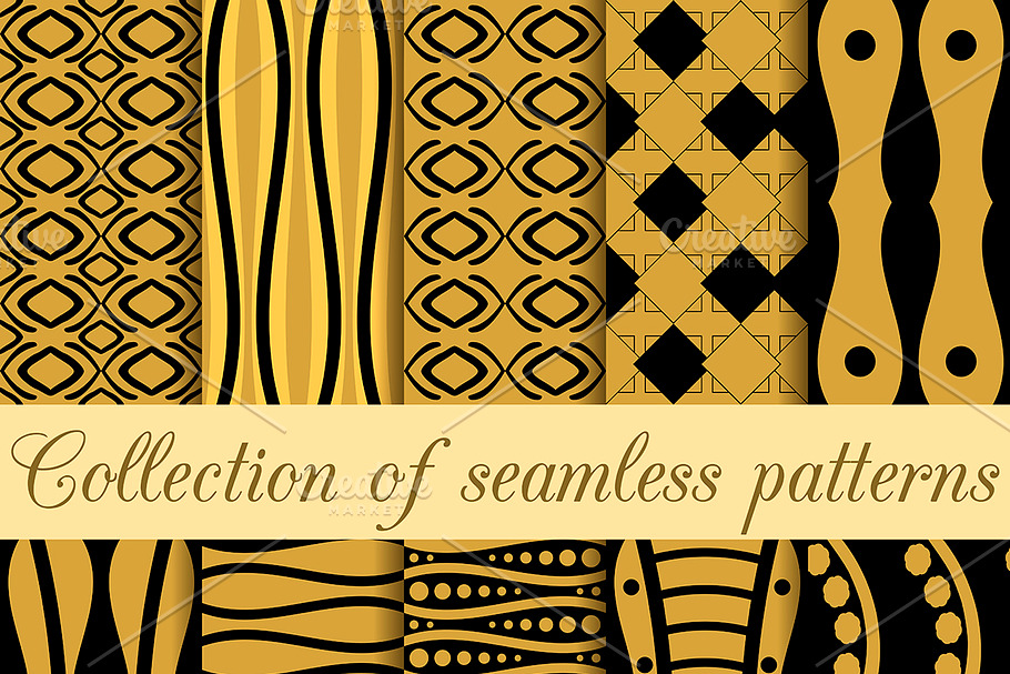 Art Deco Seamless Patterns