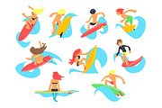 Surfing People