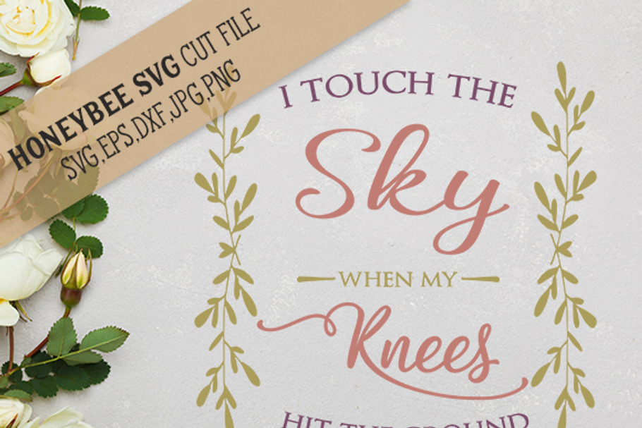 I Touch Sky When My Knees Hit Ground in Illustrations - product preview 8