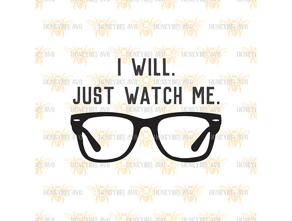 I Will. Just Watch Me. in Illustrations - product preview 1