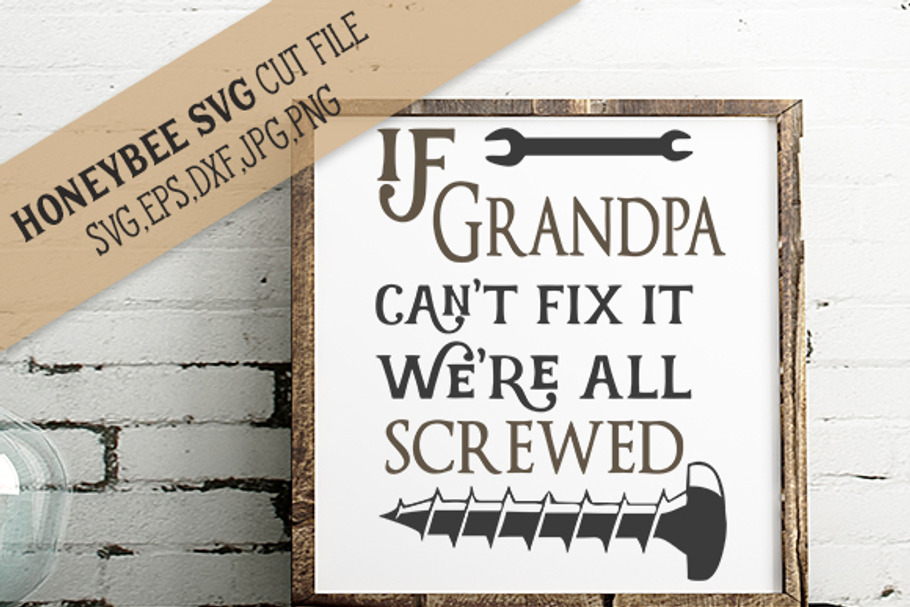 If Grandpa Cant Fix It We're Screwed
