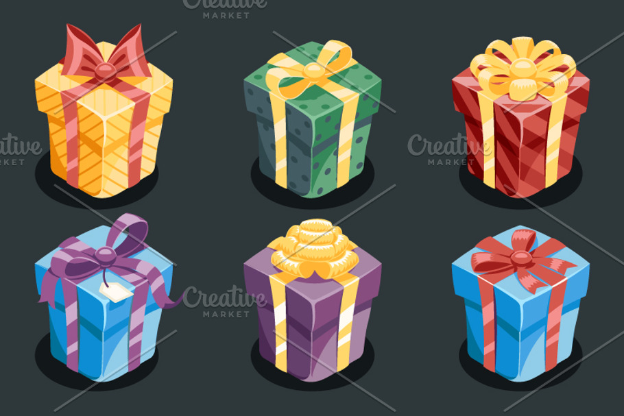Gift Box in Graphics - product preview 8