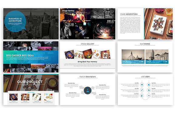 Clean PowerPoint Template in PowerPoint Templates - product preview 2