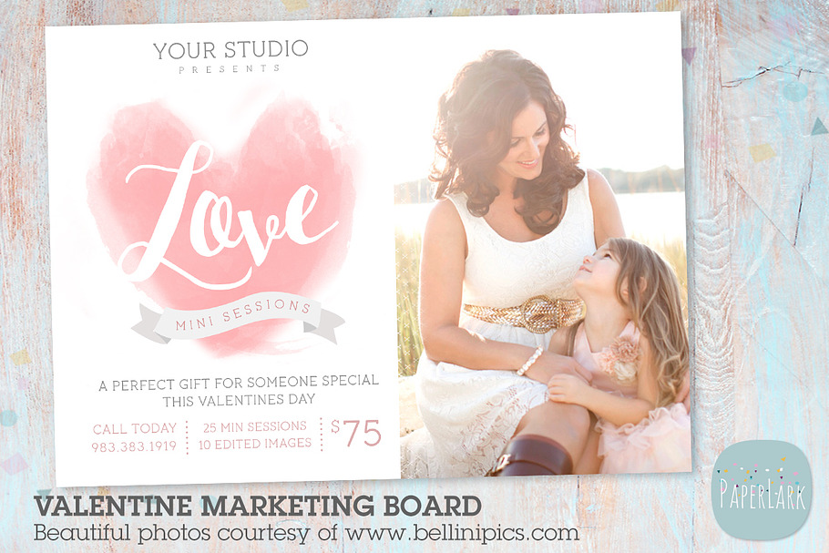 IV015 Valentine Marketing Board