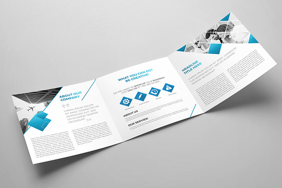 Corporate Square Brochure 01 in Brochure Templates - product preview 2