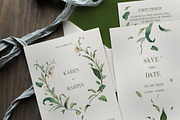 Green Foliage Wedding Suite