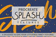Splash Textures for Procreate App