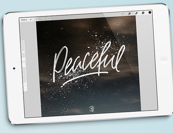 Splash Textures for Procreate App in Photoshop Brushes - product preview 3