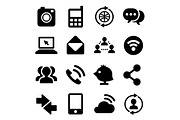 Communication and Internet Icons