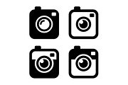 Photo or Camera Icons Set