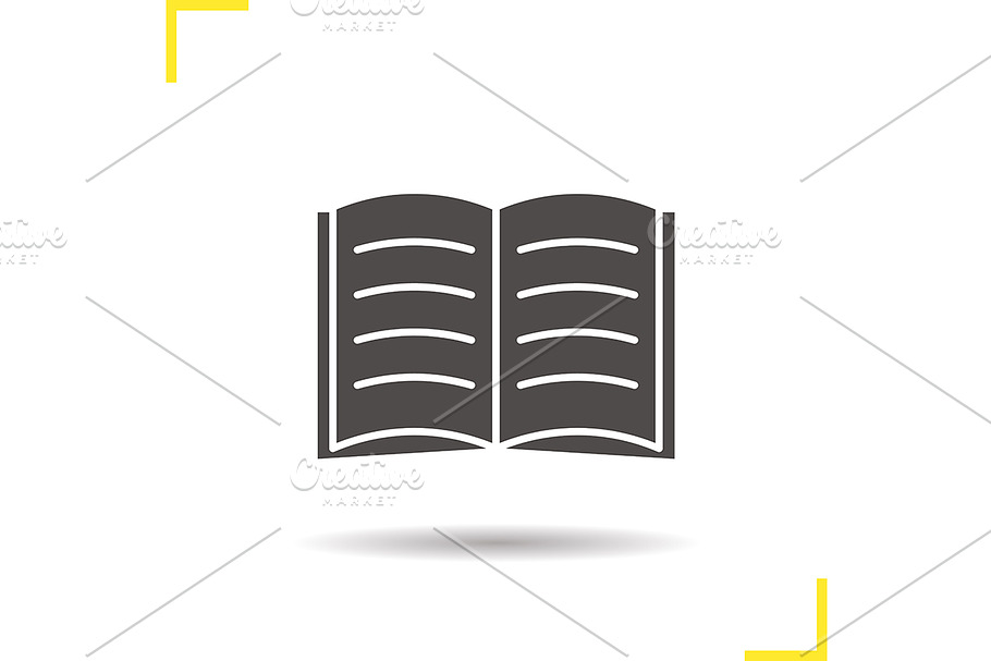 Open book icon. Vector in Book Icons - product preview 8