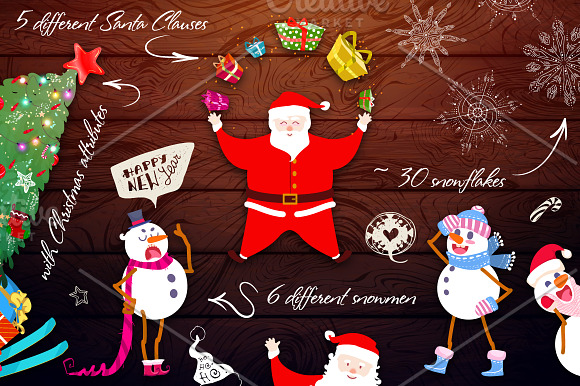 Christmas pack! - for all occasions. in Illustrations - product preview 2