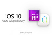 iOS 10 Axure Widget Library