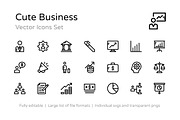 100+ Cute Business Icons