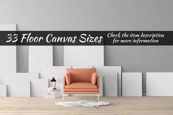 Canvas Mockups Vol 183 in Print Mockups - product preview 2