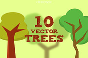 Vector Trees Illustrations