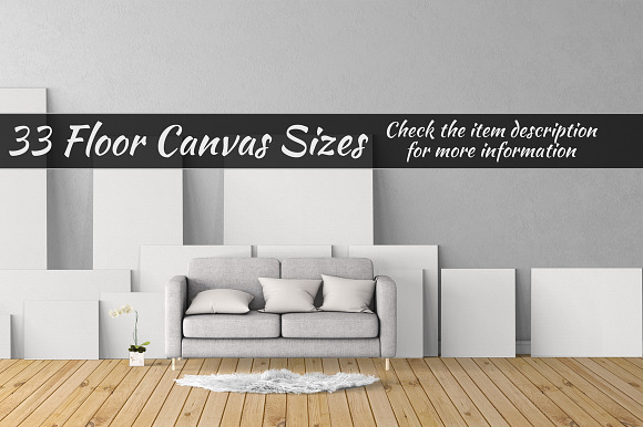 Canvas Mockups Vol 190 in Print Mockups - product preview 2