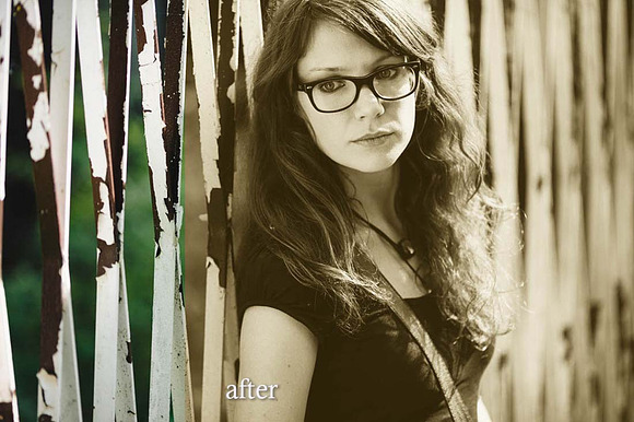 10 Matte Sepia Portrait Presets in Add-Ons - product preview 9