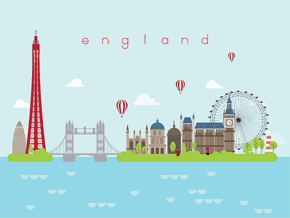 Landmarks Travel and Journey Vector in Illustrations - product preview 4