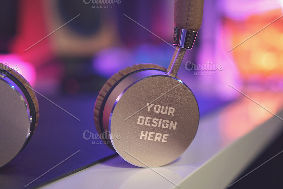 Headphones Mock-up#3 in Product Mockups - product preview 8