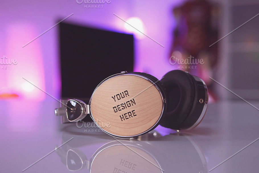 Headphones Mock-up#7 in Product Mockups - product preview 8