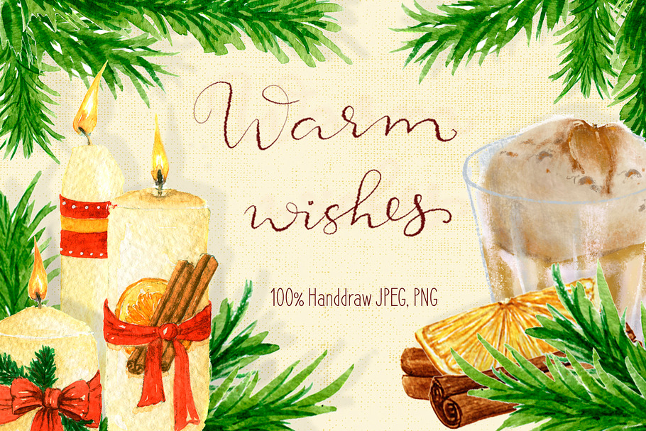 Handdraw christmas collection. in Illustrations - product preview 8