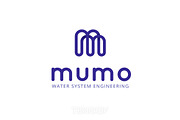 Mumo Letter M Logo Template