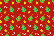 Seamless vector christmas pattern