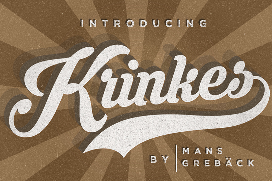 Krinkes in Script Fonts - product preview 8