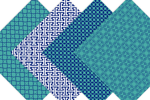 Moroccan Digital Paper Patterns in Patterns - product preview 1